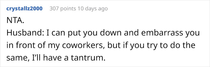 Woman Who Works A Full-Time Job Gets Called "Housewife" By Her Husband, Laughs Hysterically, "Embarrasses" Him In Front Of Coworkers