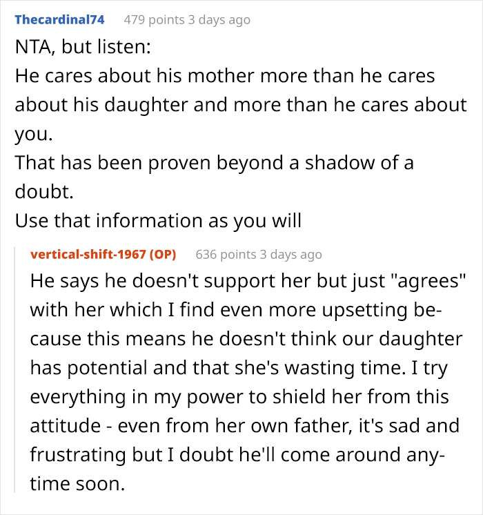 MIL Keeps Criticizing Daughter&rsquo;s Performances Right To Her Face, Family Drama Ensues When Mom Tells Husband To Stop Inviting Her