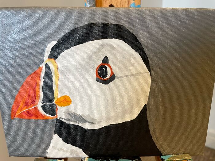 Puffin Painting