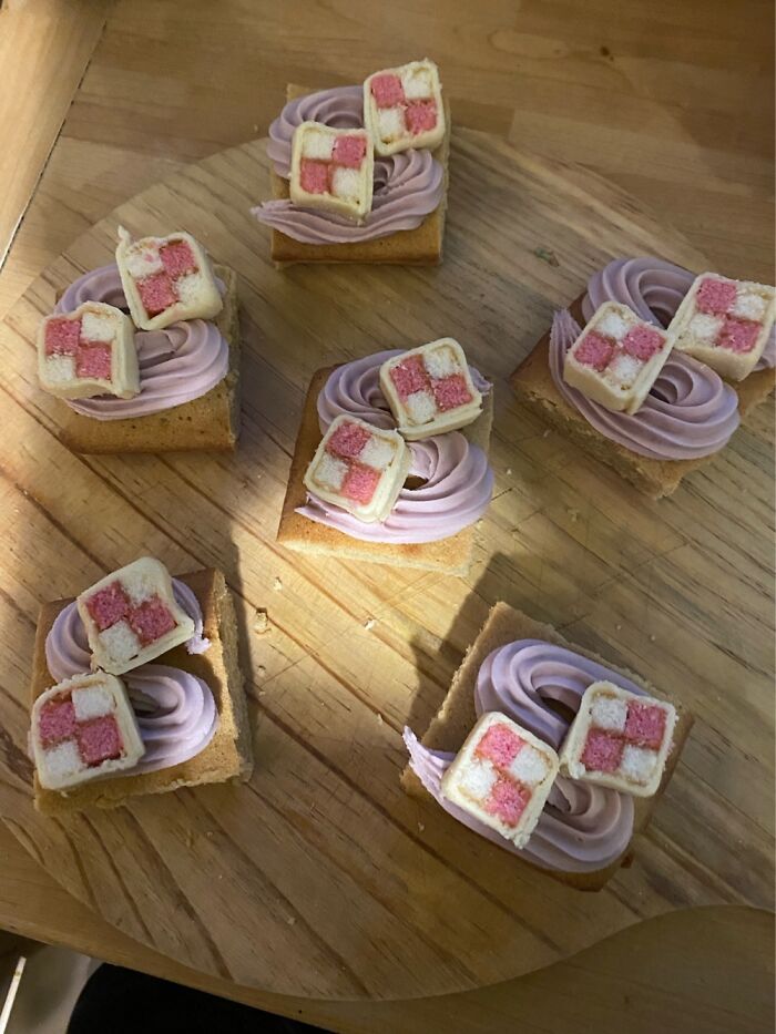 Battenburg Blondies