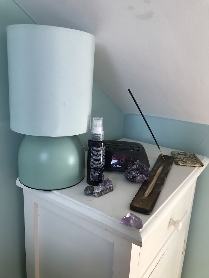 I’m Not Really Witchy. Crystals Are Shiny And Things Smell Nice. The Snakeskin Is Real I’m Afraid