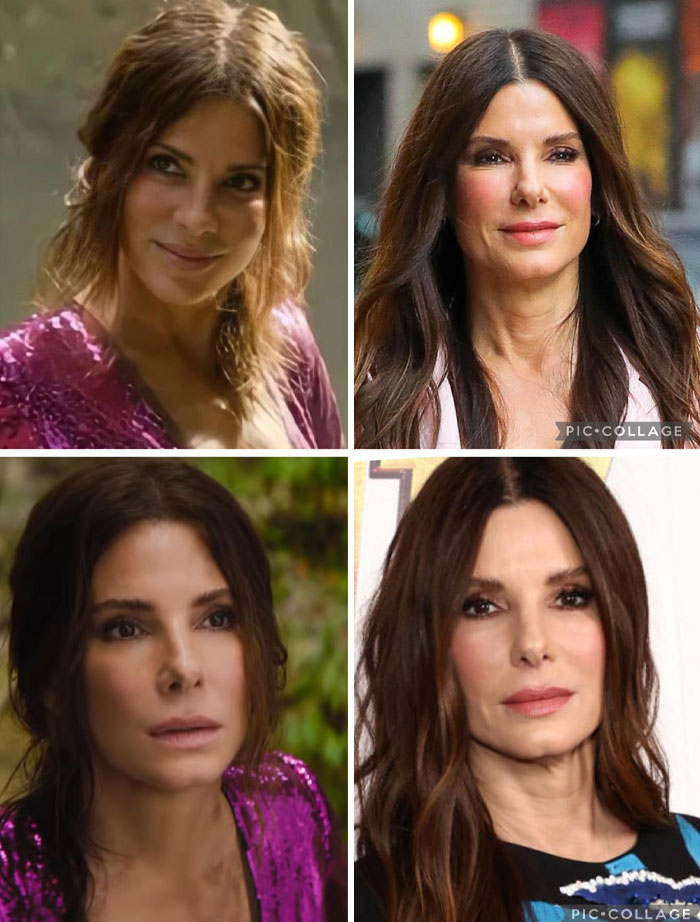 Still Shots From Her New Movie vs. Her In Real Life. She’s 57