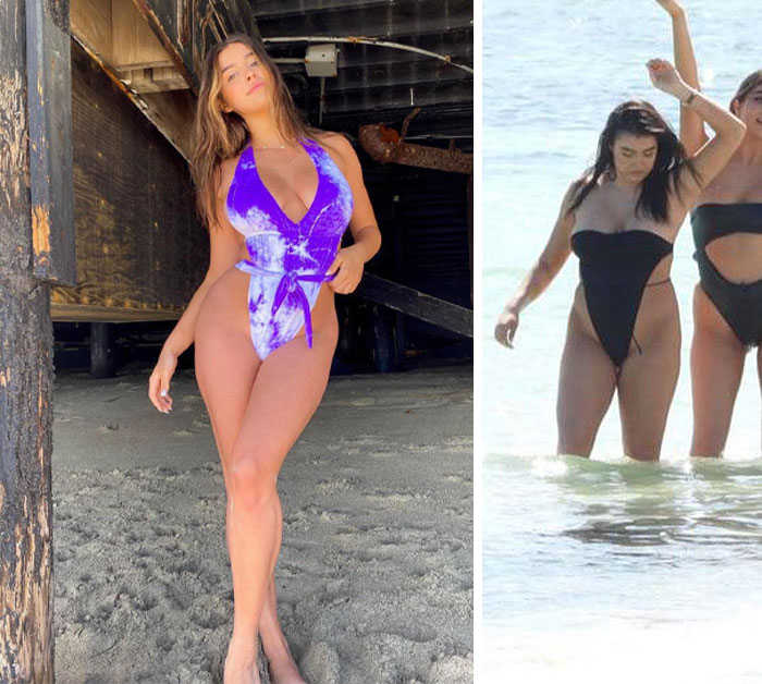 What She Posts On Ig vs. What The Paparazzi Took