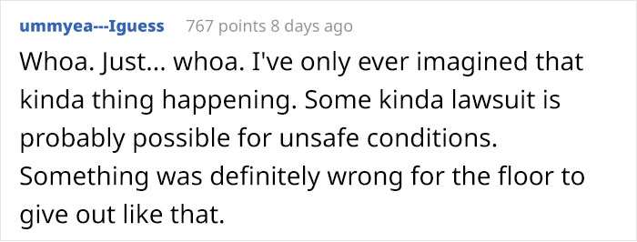 "Stop Complaining About Your Neighbors": Guy Maliciously Complies To Landlord's Request, Waits Until Neighbor Falls Through The Ceiling