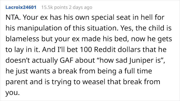 "Am I A Jerk For Saying That I Wouldn't Be Playing Mom With My Ex's Affair Baby?"