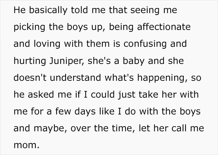 "Am I A Jerk For Saying That I Wouldn't Be Playing Mom With My Ex's Affair Baby?"