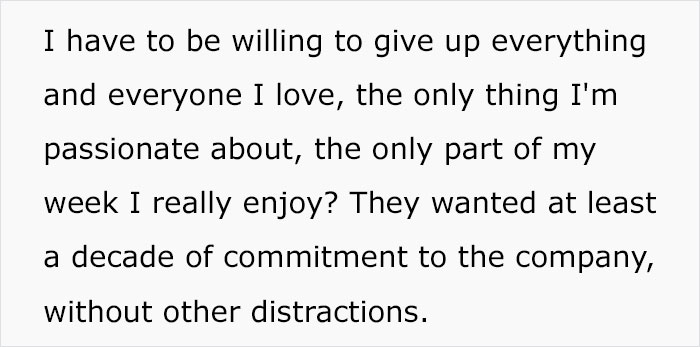 Man Shares How He Was Rejected From An Exciting Job Position Because He Wasn't Willing To Give Up His Favorite Hobby