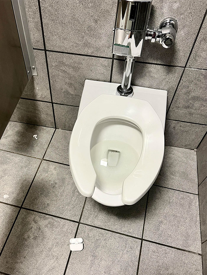 The Most Me Thing Of All The Me Things I’ve Ever Done In My Life. Airpod Pros Were In My Front Pocket. Went To Pee