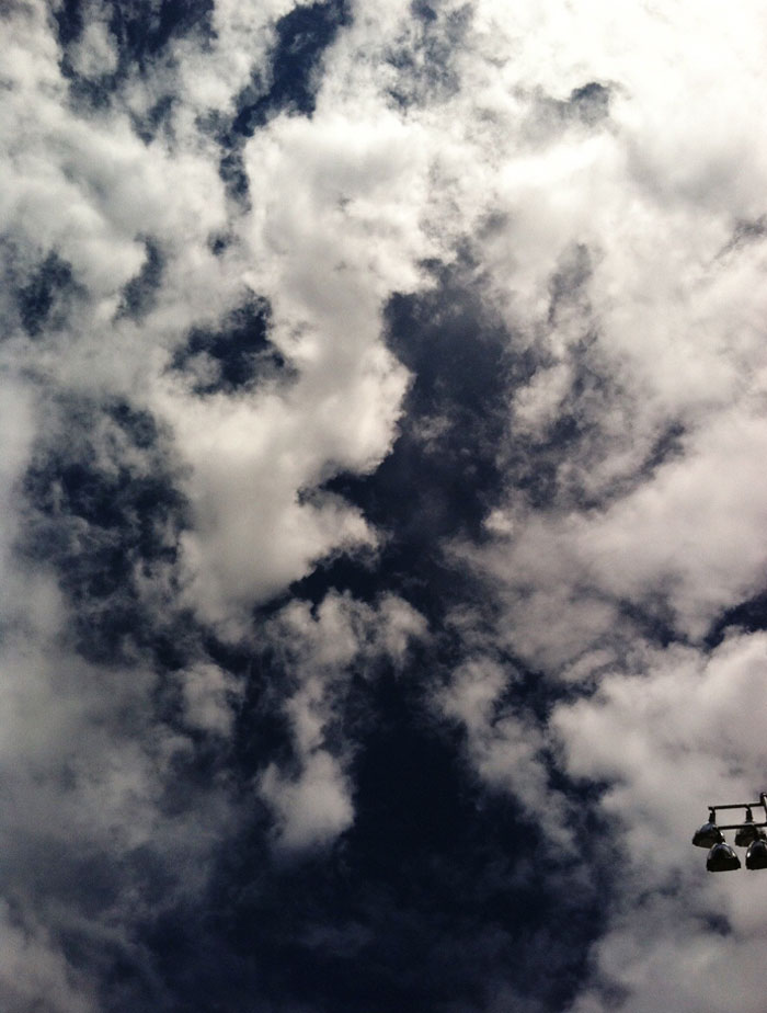 Half-Face In The Clouds