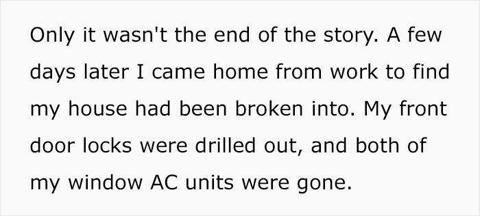 Guy Teaches His Narcissistic Parents A Lesson After They Demand He Trade Houses And Steal His Air Conditioners When He Refuses