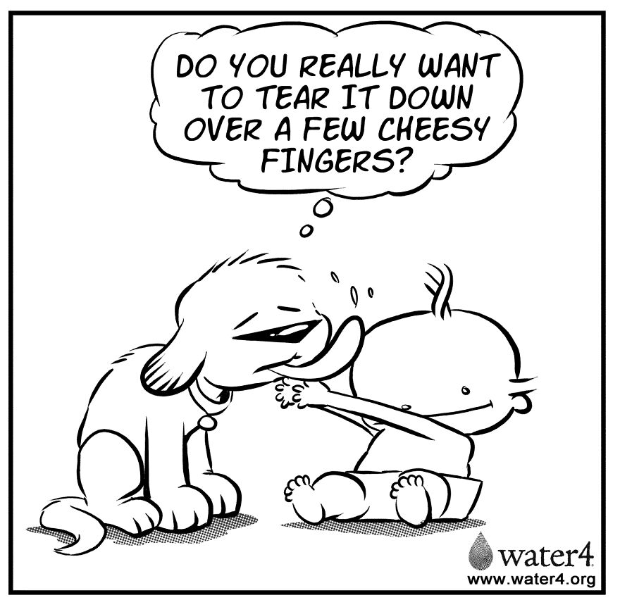 My Dog Is Better Than Baby Wipes