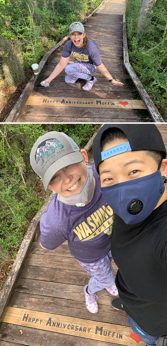 My Fiancée Finally Got To See Her Anniversary Gift. Anniversary Was In April But Covid