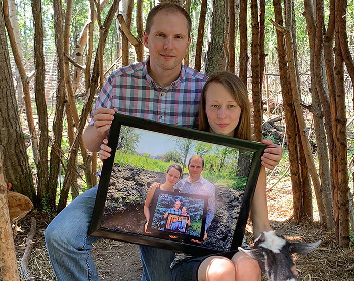 Every Year We Take A Picture On Our Anniversary. It’s Been 8 Years Already