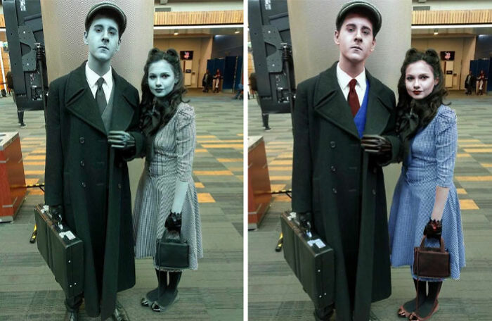 Black And White Cosplay