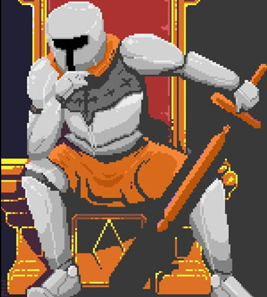 The Neatknight Pixel Portrait