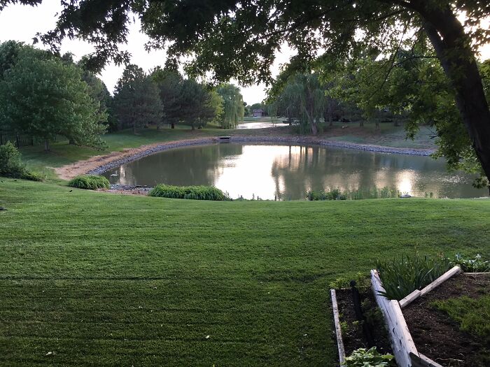 View From My Back Porch In Wichita Ks USA