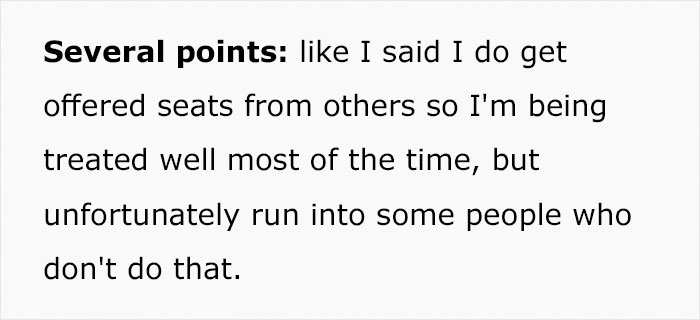 Man Tells Pregnant Woman The Bus Seat Is "Taken" By His Hand, So She Just Sits On It, Drama Ensues