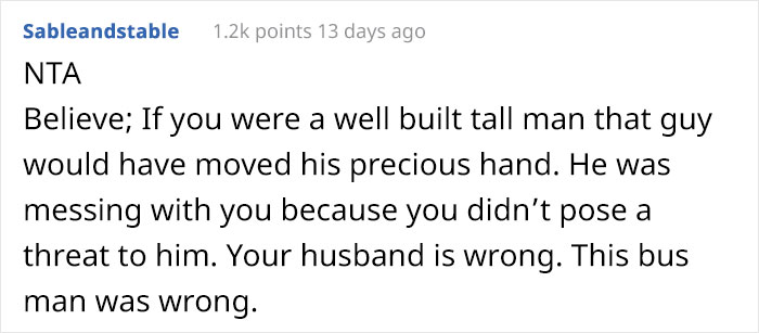 Man Tells Pregnant Woman The Bus Seat Is "Taken" By His Hand, So She Just Sits On It, Drama Ensues