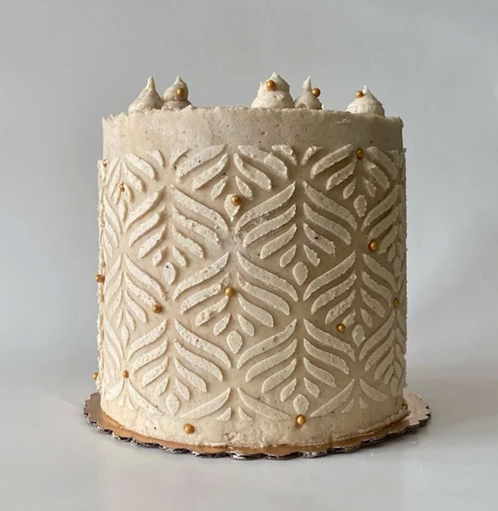 My Carrot Cake With Cream Cheese Frosting Didn’t Ripple For The First Time! Yay!