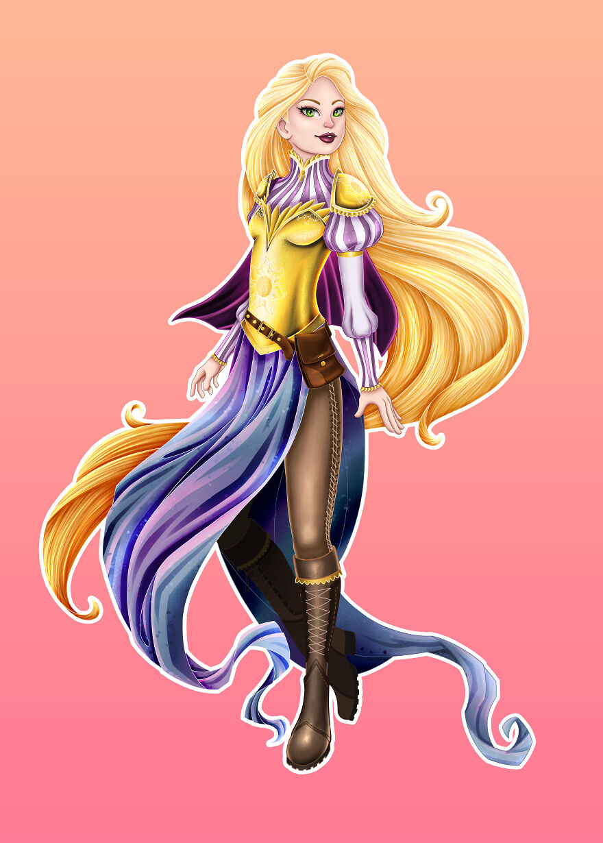 Sun Cleric Rapunzel