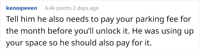 Sick And Tired Of Someone Using Their Parking Space, This Guy Locks The Stranger's Bike And Notes Start Arriving