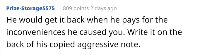 Sick And Tired Of Someone Using Their Parking Space, This Guy Locks The Stranger's Bike And Notes Start Arriving