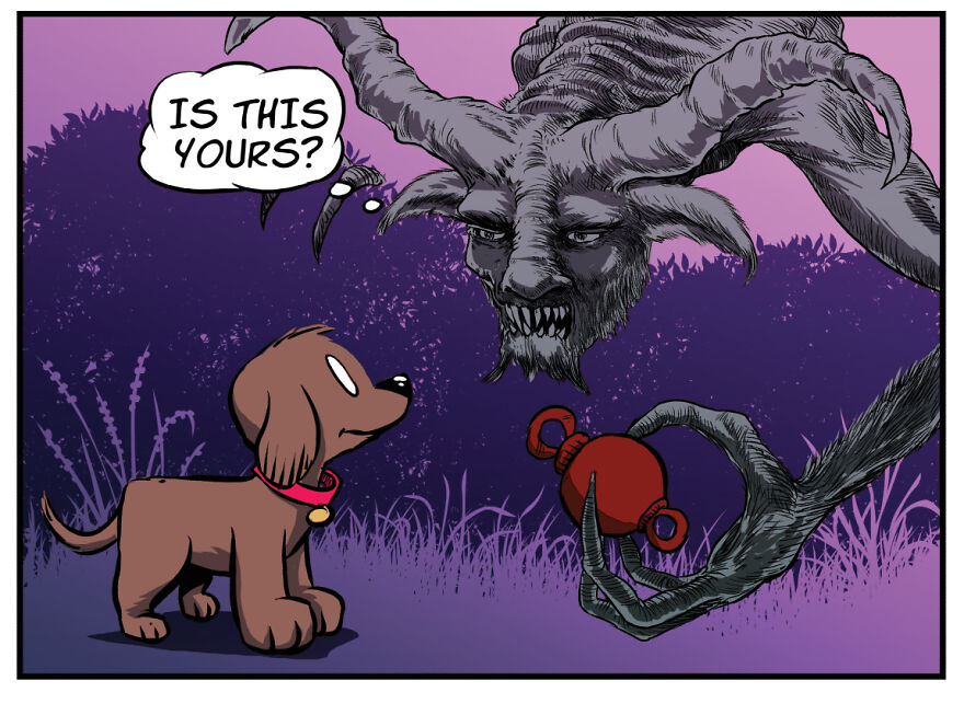 My Comics About My Scaredy Cat Rescue Dogs