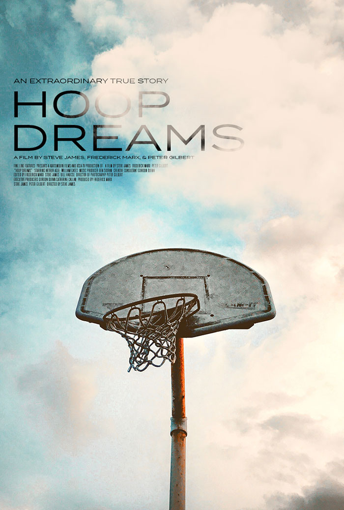 Poster of Hoop Dreams movie 