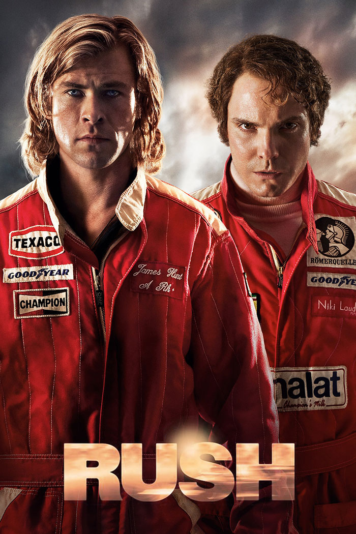 Poster of Rush movie 