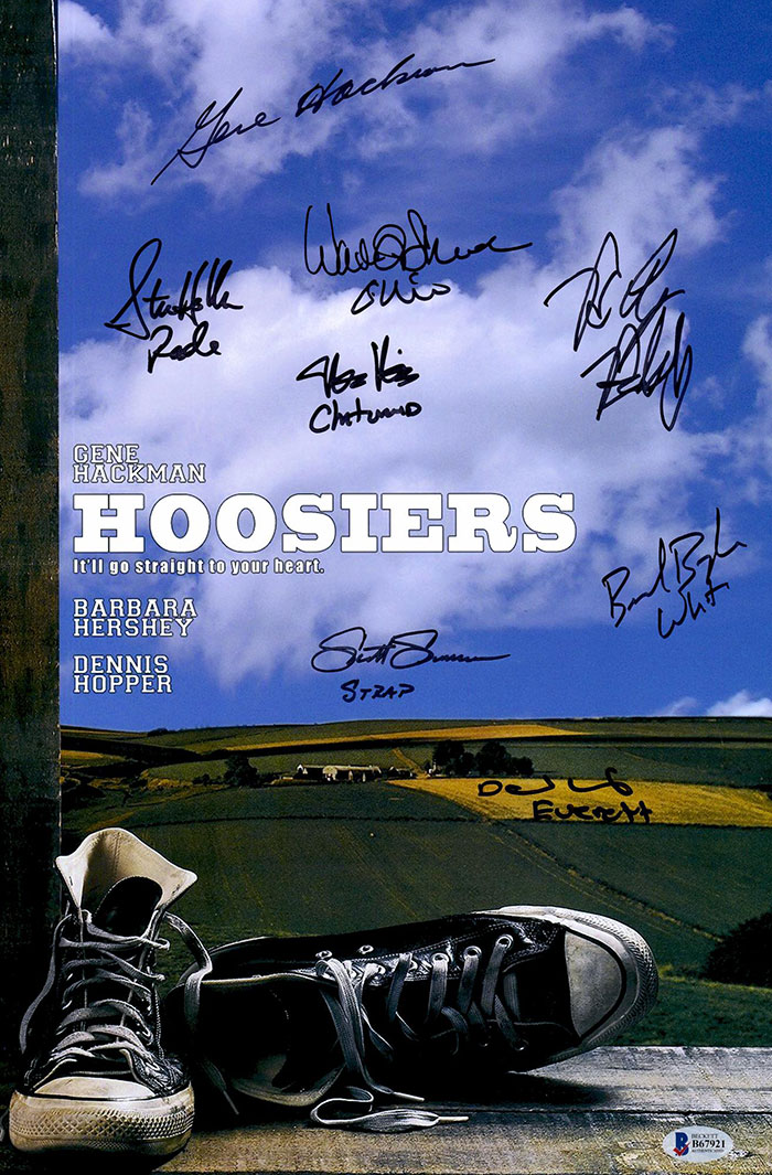 Poster of Hoosiers movie 
