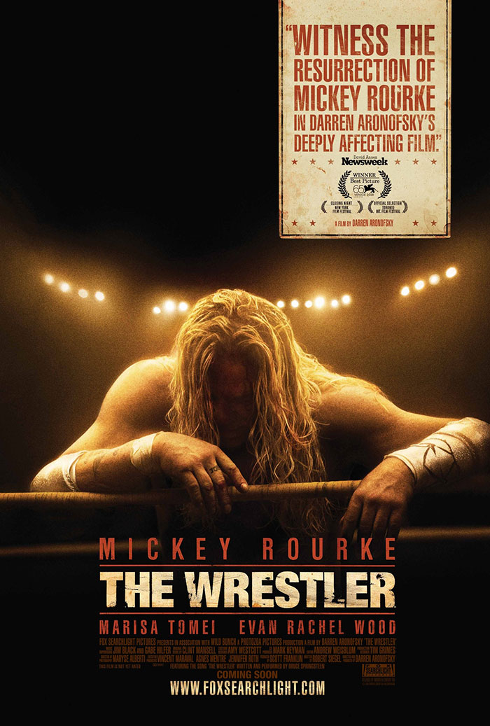 Poster of The Wrestler movie 