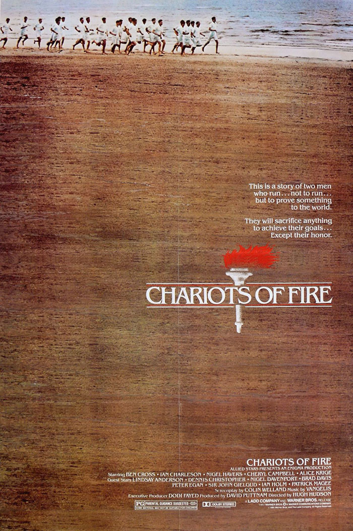 Poster of Chariots Of Fire movie 