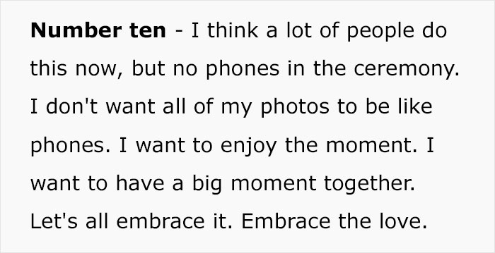 "No Boring People": Woman Goes Viral For Listing 13 Rules For Guests At Her Future Wedding