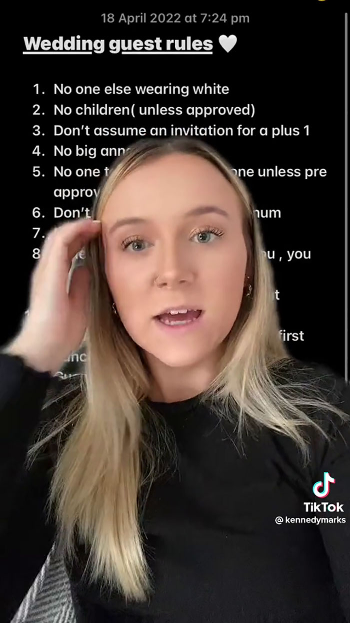 "No Boring People": Woman Goes Viral For Listing 13 Rules For Guests At Her Future Wedding