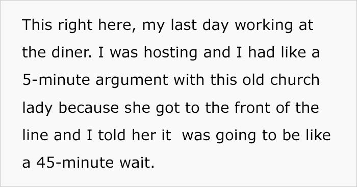 “The Worst Human Beings On Earth”: Server Complains About Annoying Customers Coming After Church On Sundays “The Worst Human Beings On Earth”: Server Complains About Annoying Customers Coming After Church On Sundays