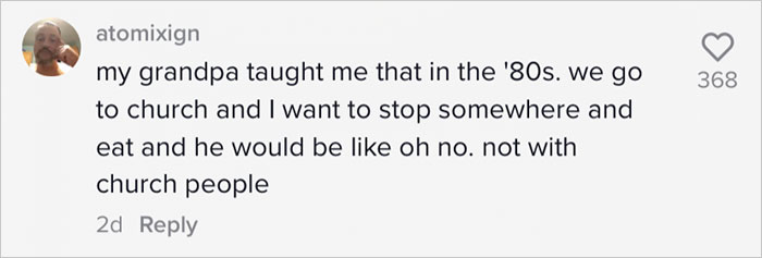 “The Worst Human Beings On Earth”: Server Complains About Annoying Customers Coming After Church On Sundays “The Worst Human Beings On Earth”: Server Complains About Annoying Customers Coming After Church On Sundays