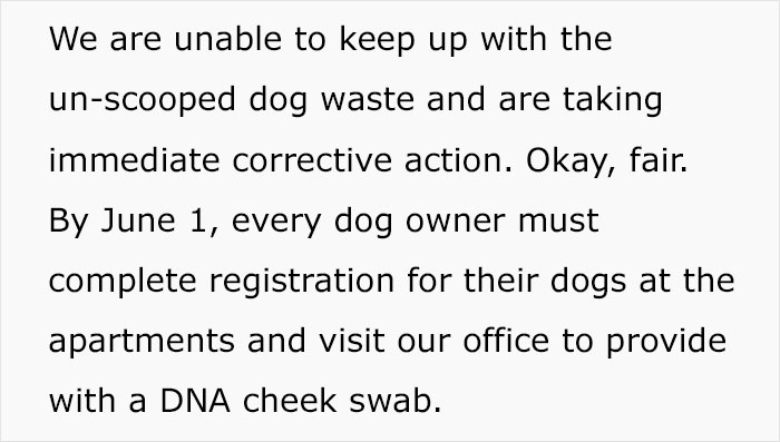 "You Gotta Hear This": Landlords Demand Tenants Bring Their Dogs For DNA Testing To Find Out Who Doesn't Pick Up The Poop