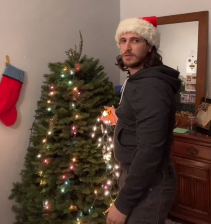 How You're Actually Supposed To Put Lights On The Christmas Tree