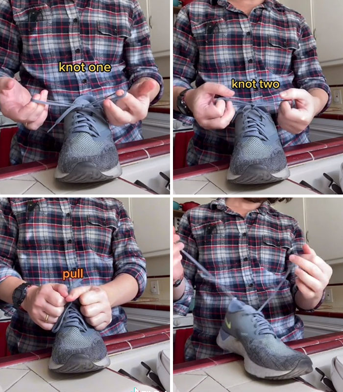 You Can Just Pull Out A Double Knot