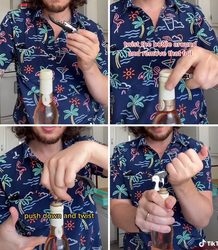 How To Open A Bottle Of Wine