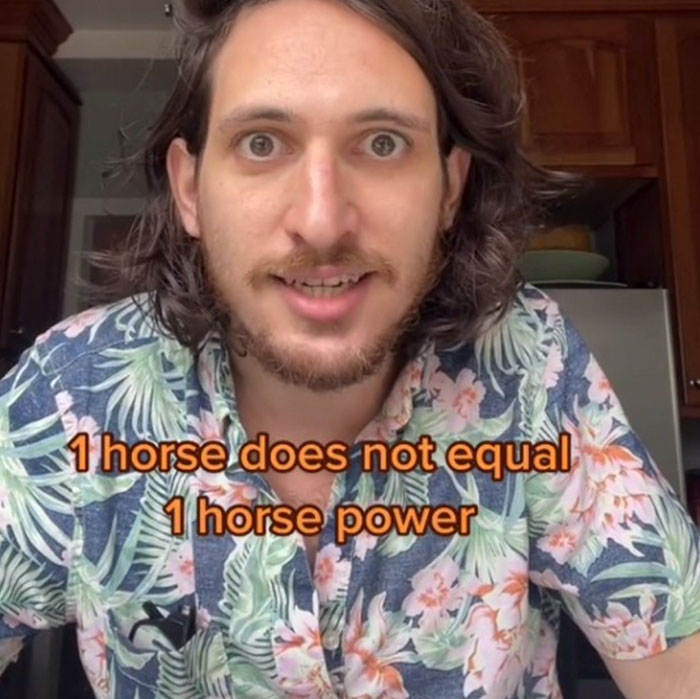 One Horse Does Not Equal One Horsepower, It Equals 15