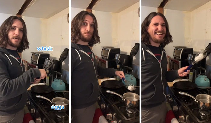 You Can Pick Up Hard Boiled Eggs With A Whisk