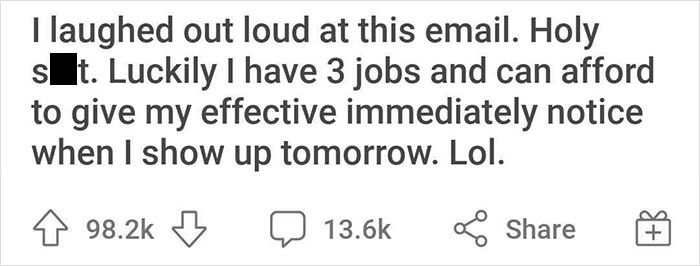 Woman Shares Her Boss' Delusional Email With Out-Of-Touch Rules After 3 Employees Quit At The Same Time