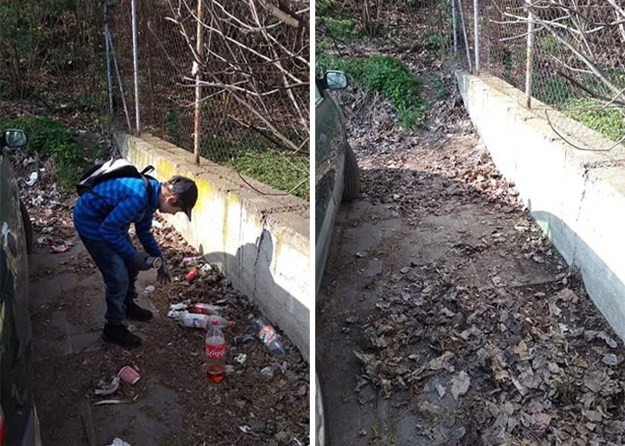 Grateful Ukrainians Thank Neighboring Countries For Their Hospitality By Cleaning Up Parks, Beaches, And City Streets