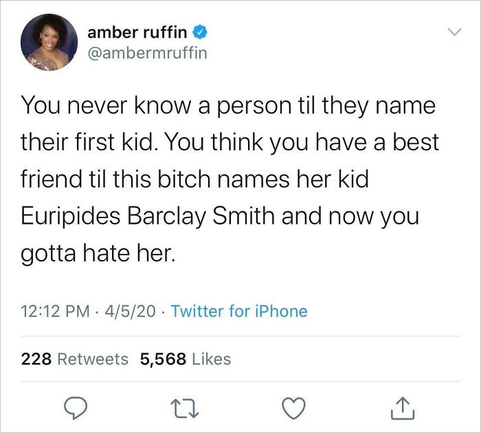 You Never Know A Person...