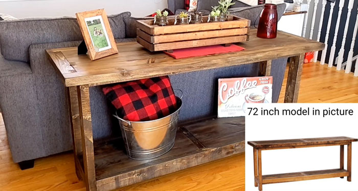 I Built A $2300 Wayfair.ca Console Table For About $150 And It Felt Great