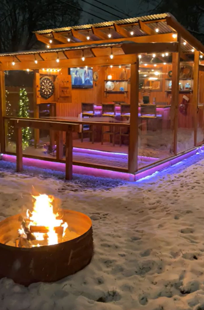 I Added An Extension To My Backyard Bar