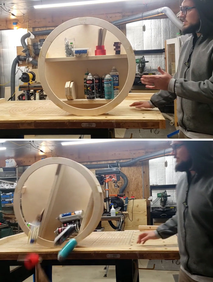 My Newly Designed Custom Moveable Shop Cabinet