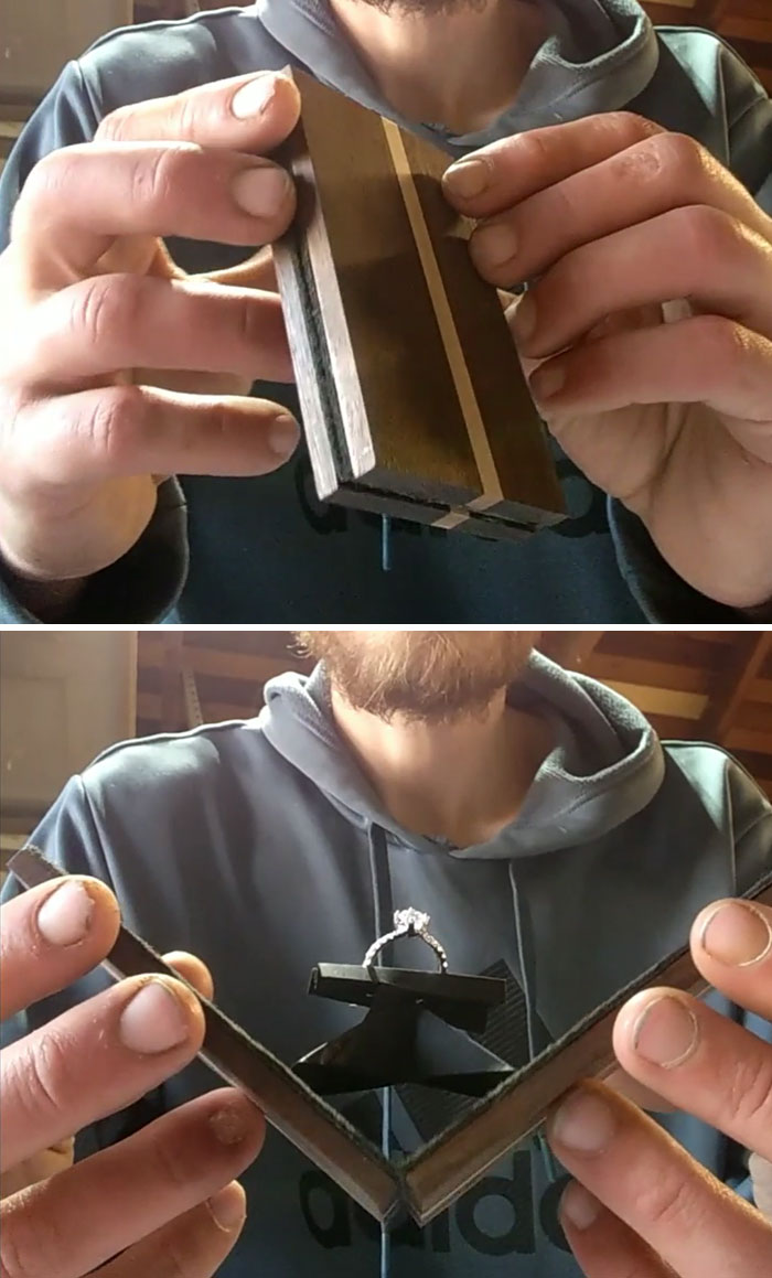 She Said Yes! Pop Up Engagement Ring Box