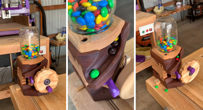 I Made A Vibrating Candy Dispenser